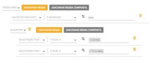 Aninhamento de regras de negócio
