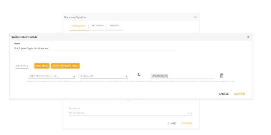 DocuSign on HEFLO