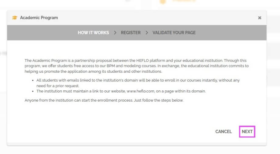 Academic Program Page Example Academic program